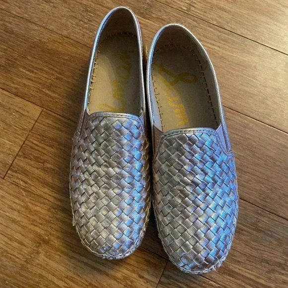 Sam Edelman Catherine rose gold espadrille shoe - size 8 - leather - Picture 2 of 7